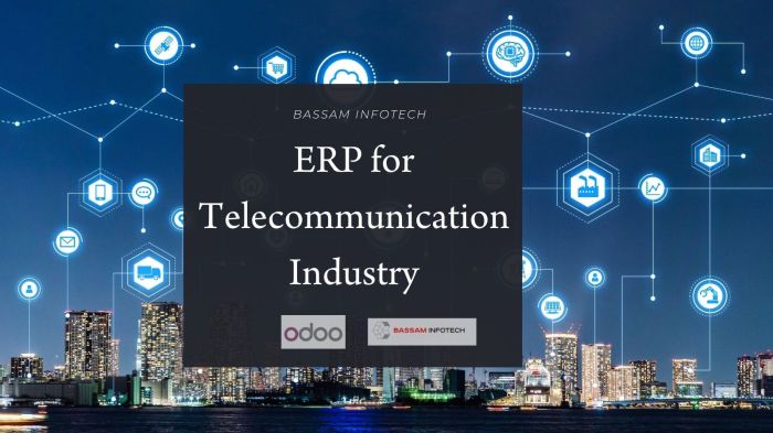 ERP software for telecommunications