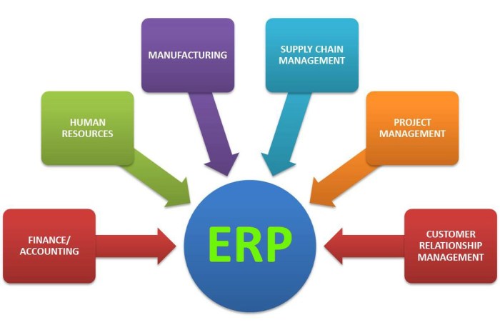 Erp manufacturing software system industry