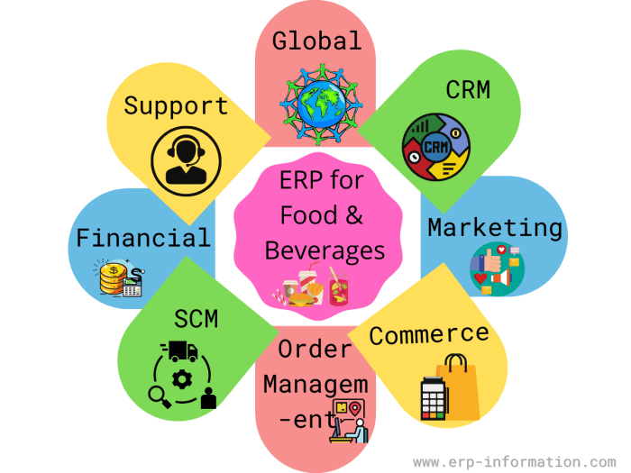 ERP software for food and beverage