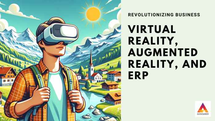 ERP software for virtual reality