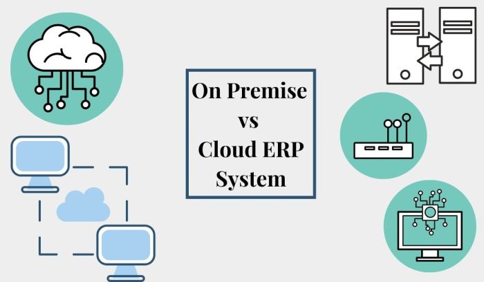 ERP software for on-premise services