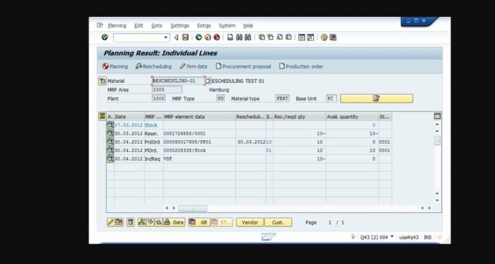 Erp ax dynamics microsoft system tutorial example production planning review