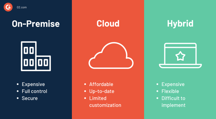 On-premise ERP systems