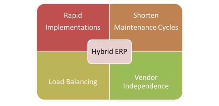 Erp hybrid solution premises enterprises