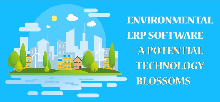 ERP software for environmental standards