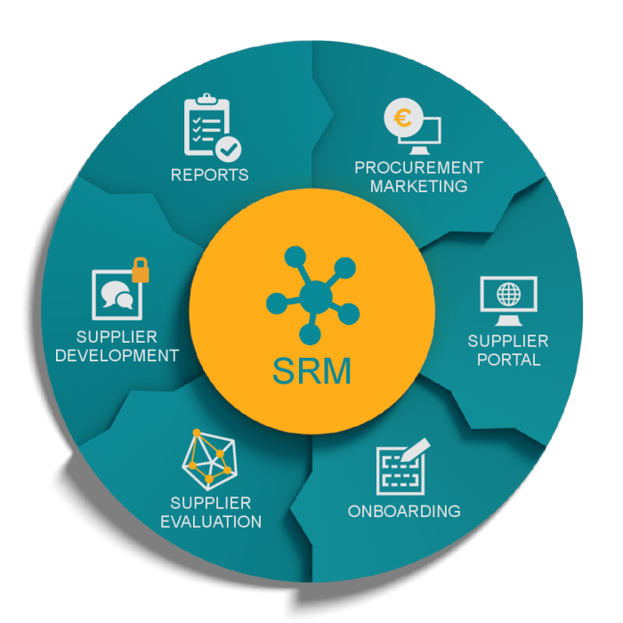 ERP software for supplier relationship management